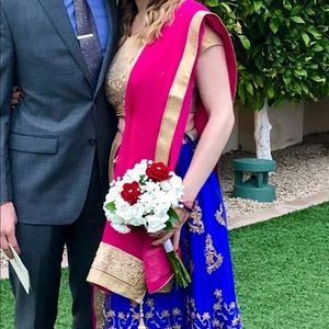 Vibrant Indian Lehenga dress